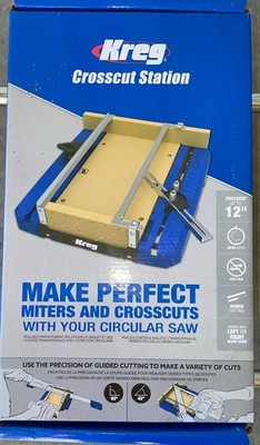 Kreg Crosscut Station  KMA4100- Make Perfect Miter & Cross Cuts w/Circular Saw