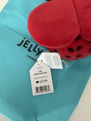 Jellycat Loulou Love Bug BNWT Retired Authentic | eBay