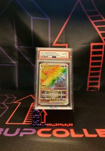 2022 Hisuian Typhlosion VSTAR 193 Rainbow Rare Astral Radiance PSA 10 GEM MINT