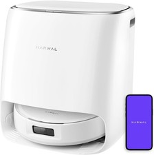 NARWAL Freo Pro Robot Vacuum and Mop Combo, Tangle Free 8500Pa Self-Emptying