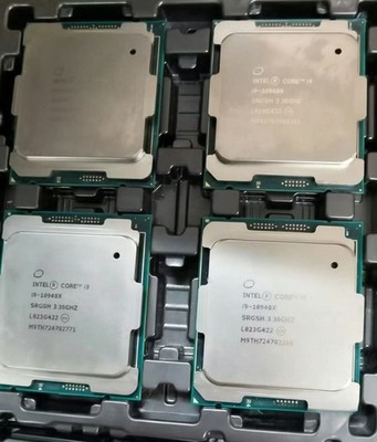Intel Core i9-10940X CPU 3.3-4.6GHz 14cores 28thr LGA 2066 165W processors