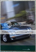 JAGUAR XJ Series LF Car Sales Brochure 2002 Ref JLM/10/02/04/02 XJR Supercharged