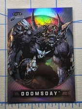 Fleer Brilliants Superman - Doomsday #51 Regular Base - DC Comics Card