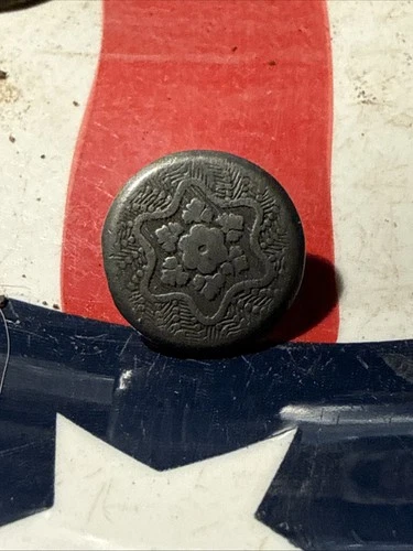 Pre Civil War 💥 🇺🇸 💣 Hard Times White Metal Button