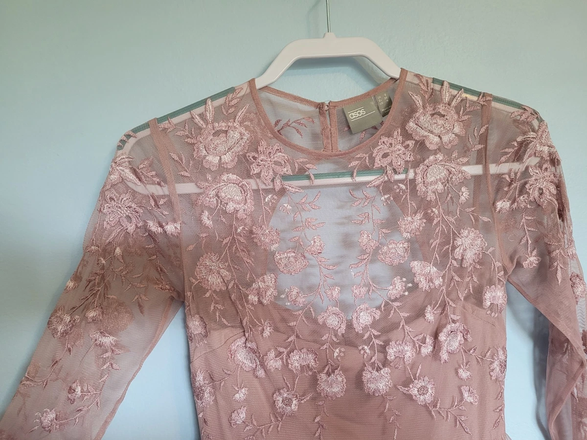 ASOS Lace Pink Dresses for Women for sale | eBay