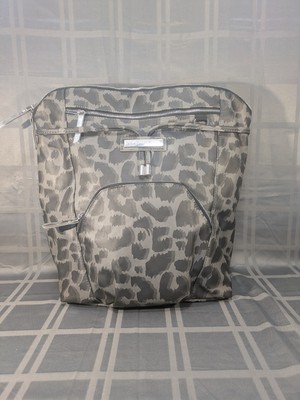 Petunia Pickle Bottom Cinch Convertible Backpack In Shadow Leopard Brand New