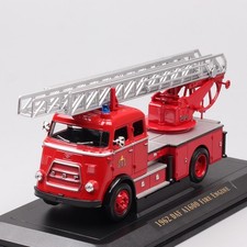 Road Signature 1/43 Scale 1962 DAF A 1600 Fire Truck Engine Diecast Model Toy