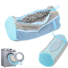 2 PCS Shoe Washing Machine Bag Durable Laundry Small Grey Children Shoes