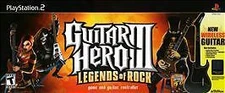 Guitar Hero III Legends Of Rock PS2 Playstation 2 Case & Disc Only No Manual