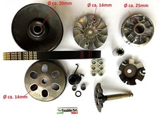 Roller 125 ccm Variomatik Kupplung Kickstarter Welle Zahnriemen 743 Motorroller