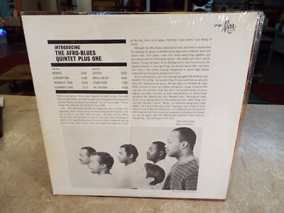洋楽 Introducing The Afro-Blues Quintet Plus Introducing The Afro Blues Quintet Plus One LP VINYL ALBUM JAZZ | eBay
