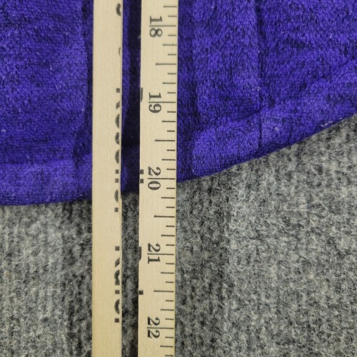 The North Face Hooded Jacket Girl's Medium Purple Full Zip Fleece Long Sleeve - Picture 15 of 17