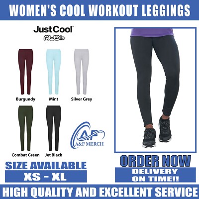 Just Cool Awdis Women's cool Workout Leggings Training Fitness Yoga Gym JC070