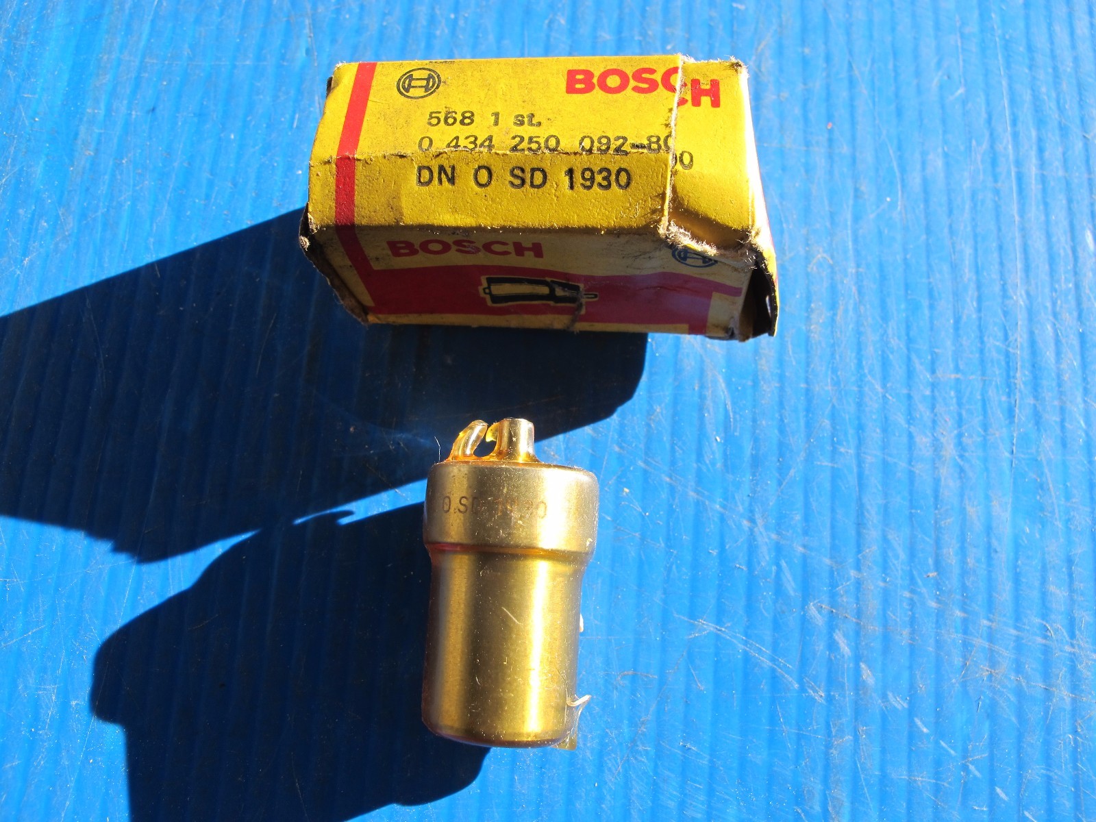 Injecteur DN0SD1930 en acier allié pour système thermique Fiat