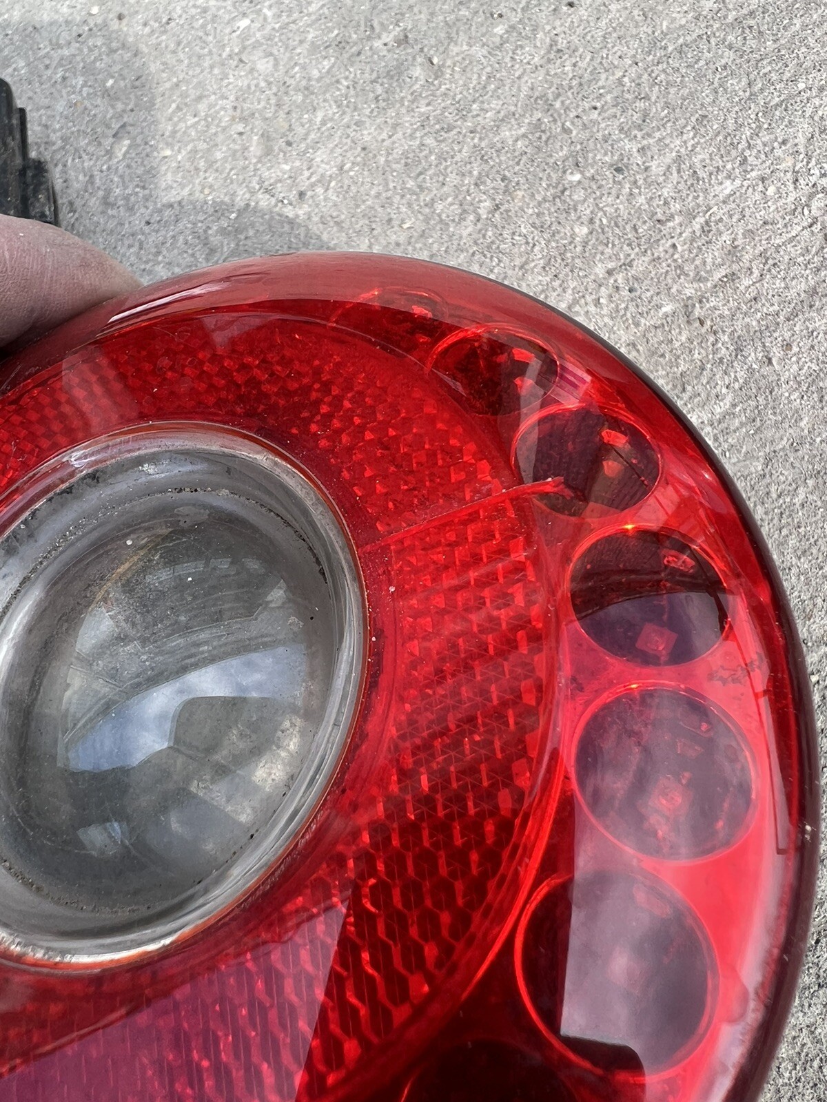 Lotus Elise OEM LED Tail Light Taillight OUTTER SIDE right passenger (damaged)