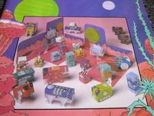 Space Crafts Activity Kit Build Scene No scissors/glue needed Robots Vehicles