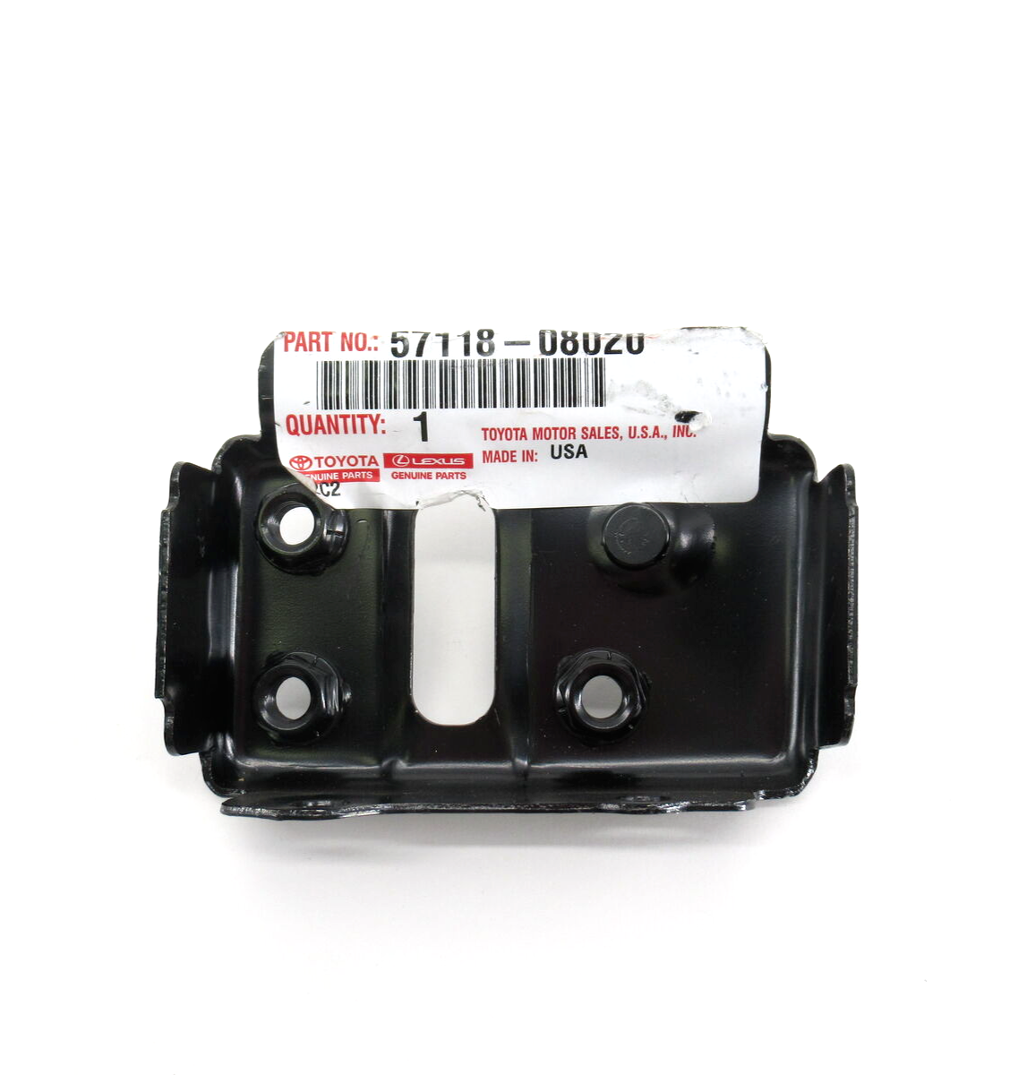 Genuine OEM Toyota 57118-08020 Driver LH Front Bumper Bracket 2004