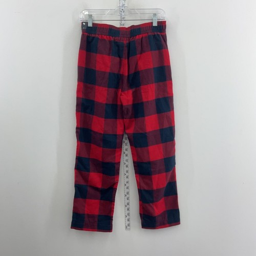 New Abercrombie Kids Red/Blue Buffalo Plaid Pajama Pants M NWT Unisex - Picture 2 of 5