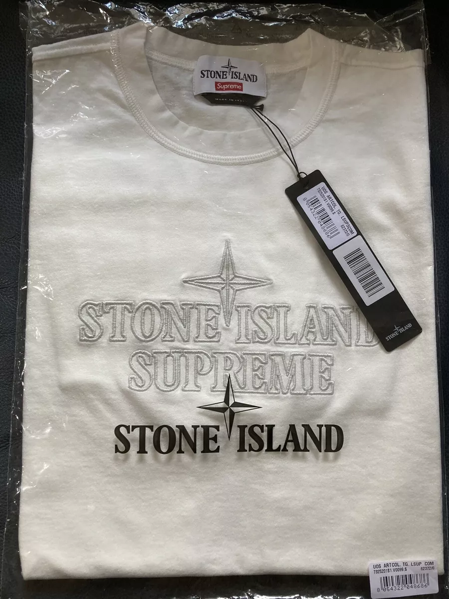 Supreme Stone Island Embroidered logo