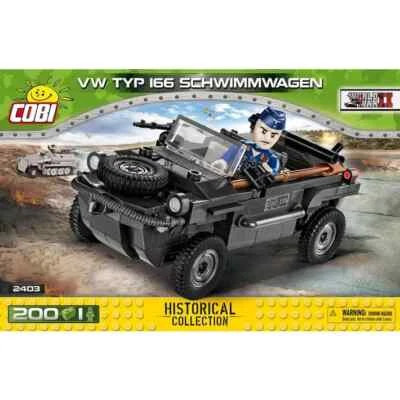 COBI® 2403 VW Typ 166 Schwimmwagen 200 Teile WWII