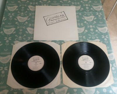 Genesis Three Sides Live 1982 UK Gatefold 2LP VG/Ex Classic Prog Rock A1B1C1D2