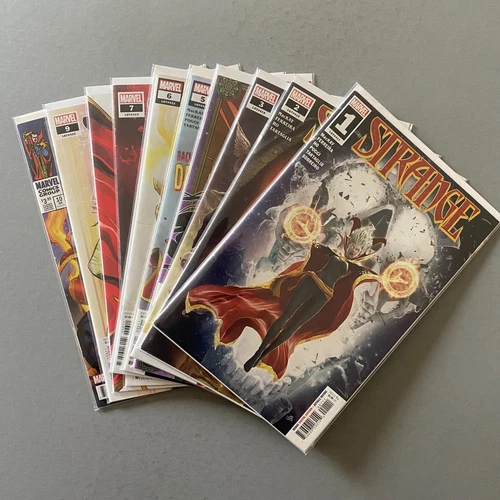 STRANGE 1-10 1 2 3 4 5 6 7 8 9 10 VARIANTS COMPLETE SERIES (2022, MARVEL COMICS)