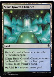 Simic Growth Chamber #288 Commander 2011 Common Land MTG