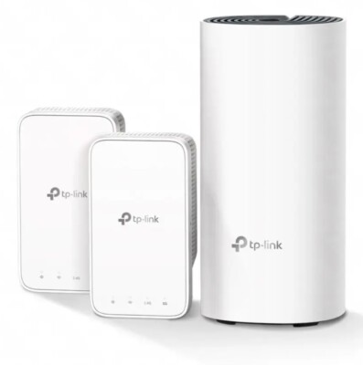 TP Link Deco M3 Whole Home Mesh WiFi 3pk Dual Band AC1200