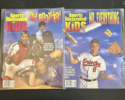 Sports Illustrated For Kids Lot~Oh, Brother~Mr.Everything~Baseball~1992~Excellen