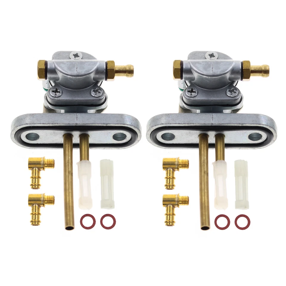 Válvula de combustible Petcock 2 piezas para Yamaha lado izquierdo derecho XS1 XS2 XS 500 650 TX 750 NUEVO Foto 4 de 4