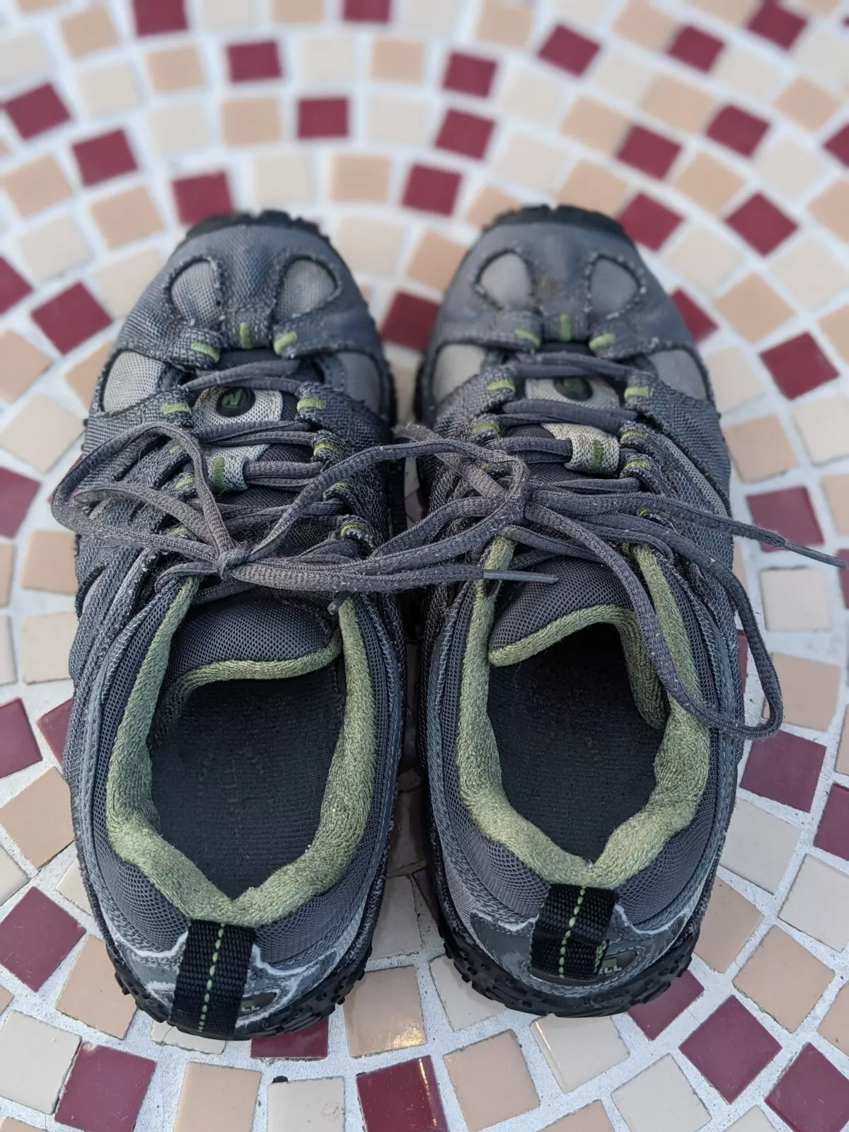 merrell chameleon slam slate hiking shoes