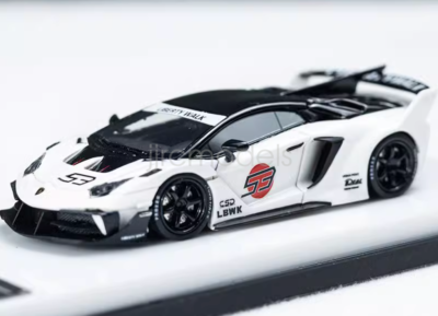 Scalemini 1:64 Scale White LP700 GT EVO LBWK #53 Sports Diecast