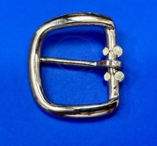 Vintage Small Silver Tone Replacement Belt Buckle