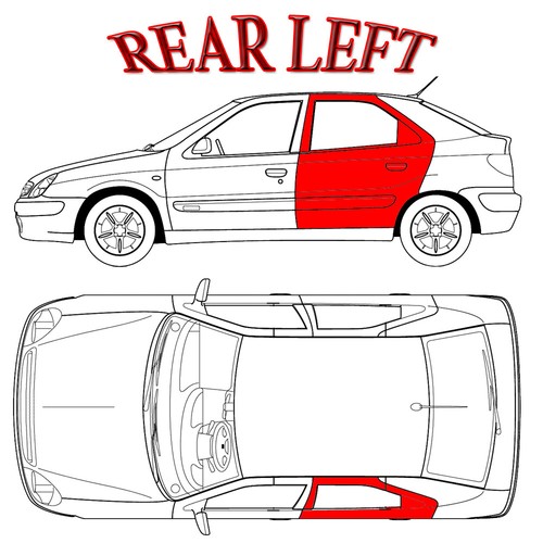 Fits 1996-2006 Chrysler Sebring Conv. Modify Both Rear Window Regulator Kits - Picture 3 of 4
