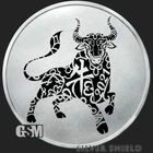 2021 Silver Shield YEAR OF THE OX VECTOR v2 - 1oz .999 Silver Reverse Proof