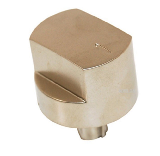 Knob Switch for GLEN Dimplex Gas Oven Hob Spare Part Black/Silver for