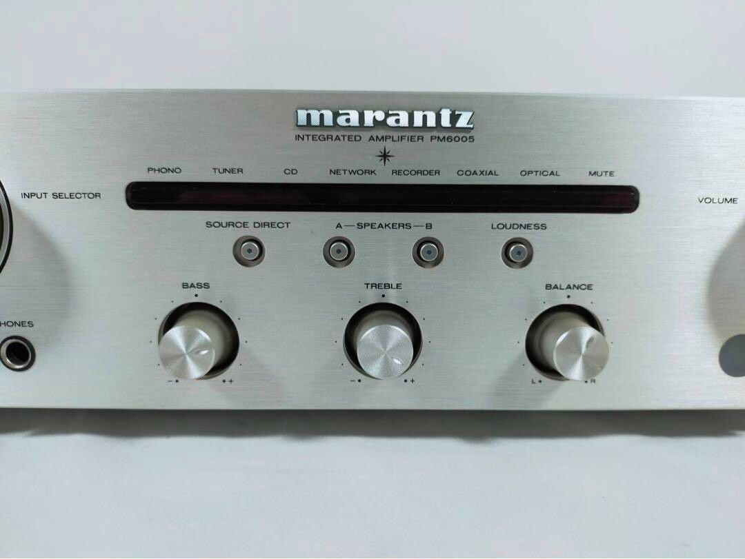 marantzアンプPM6005☆ リモコン付き　確認済品 Marantz PM6005 Stereo Integrated Preamplifier DAC Audio From Japan