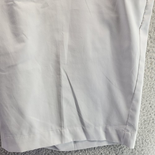 Cutter And Buck Chino Golf Shorts Mens 38 White 9" Inseam Flat Front *Stains - Picture 5 of 20