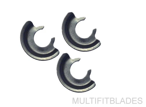 3pc C-Clip Adapter for Holding Quick Release Blades on Dremel, Bosch Multi-Tools