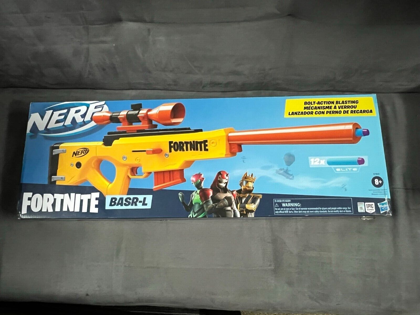 Nerf Fortnite Basr-l Blaster, Blasters & Soakers, Baby & Toys