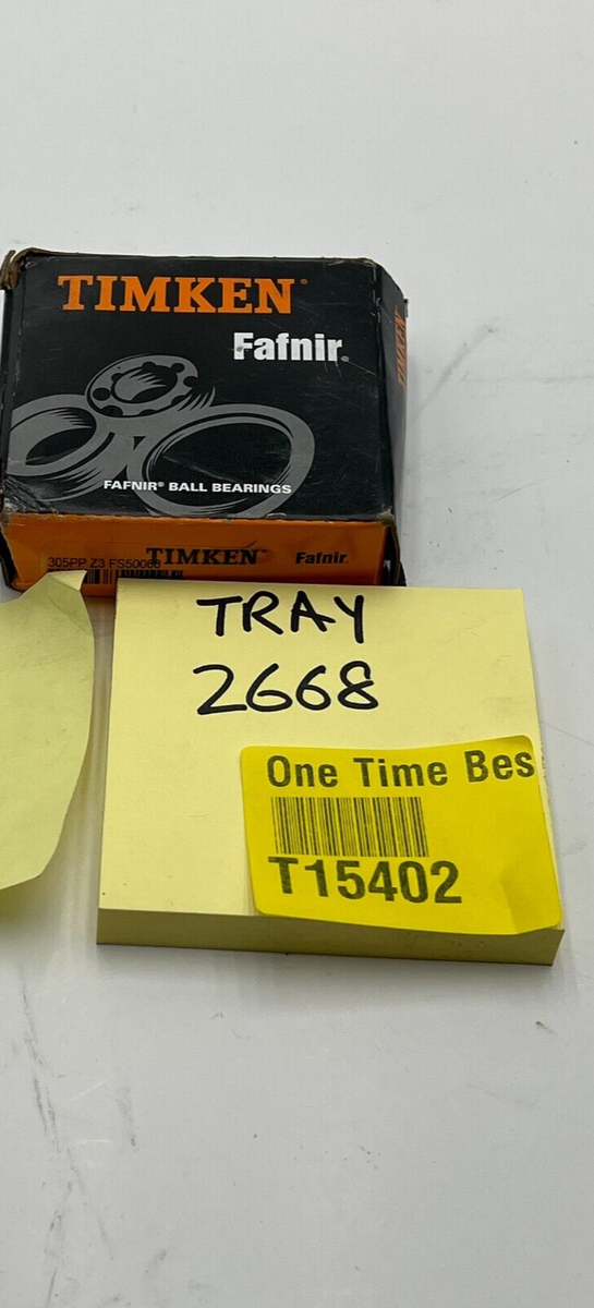 Timken 305PP Z3 FS50000 Fafnir Deep Groove Ball Bearing | eBay