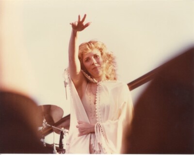 Stevie Nicks Fleetwood Mac 1970's concert Hand Heart Rare Vintage 8x10 ...
