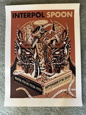 Interpol Spoon - Guy Burwell - Portland, Oregon - 9/17/2018