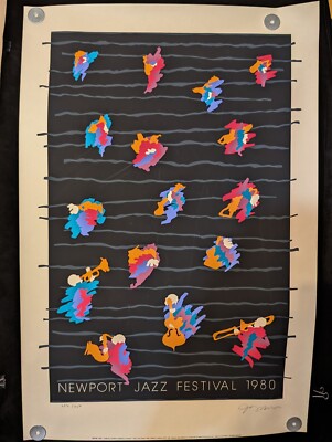 1980 Newport Jazz Festival Signed & Numbered Poster | eBay