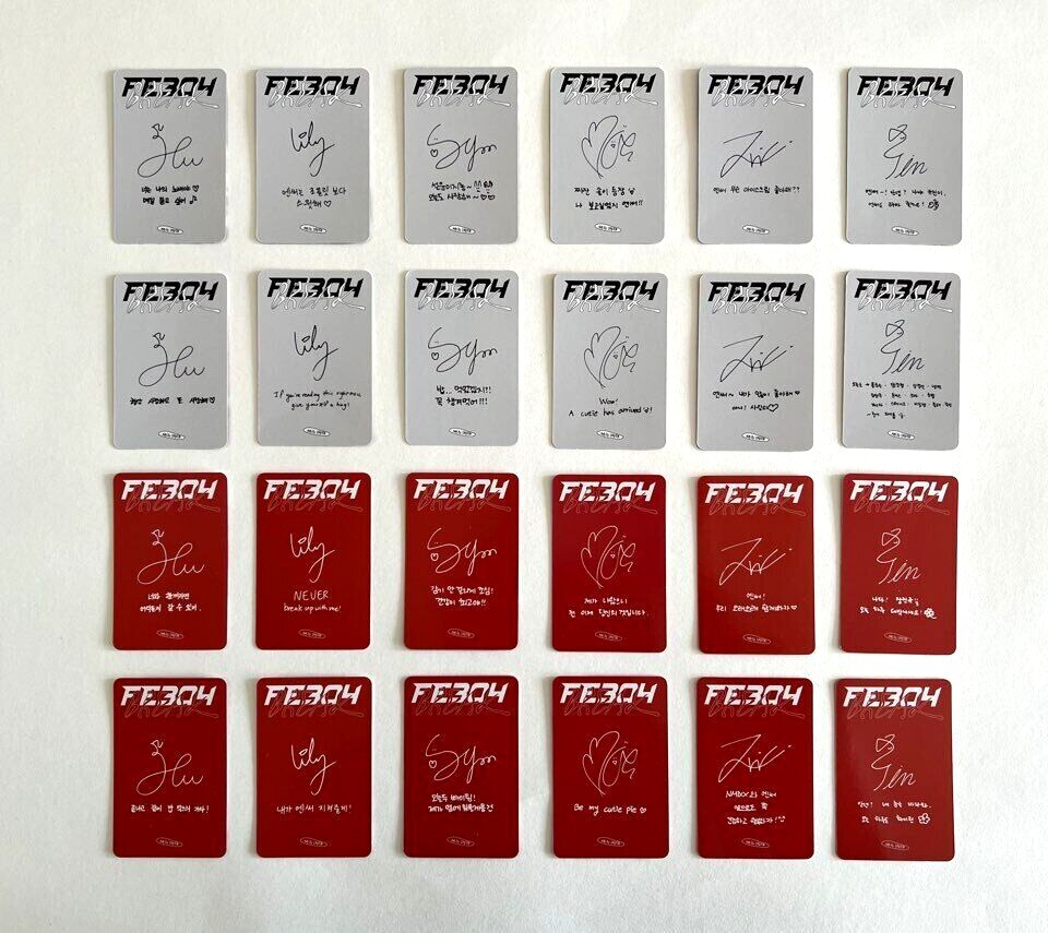 NMIXX 2nd EP Fe304:BREAK Fe304 : BREAK Official Photocard + Target