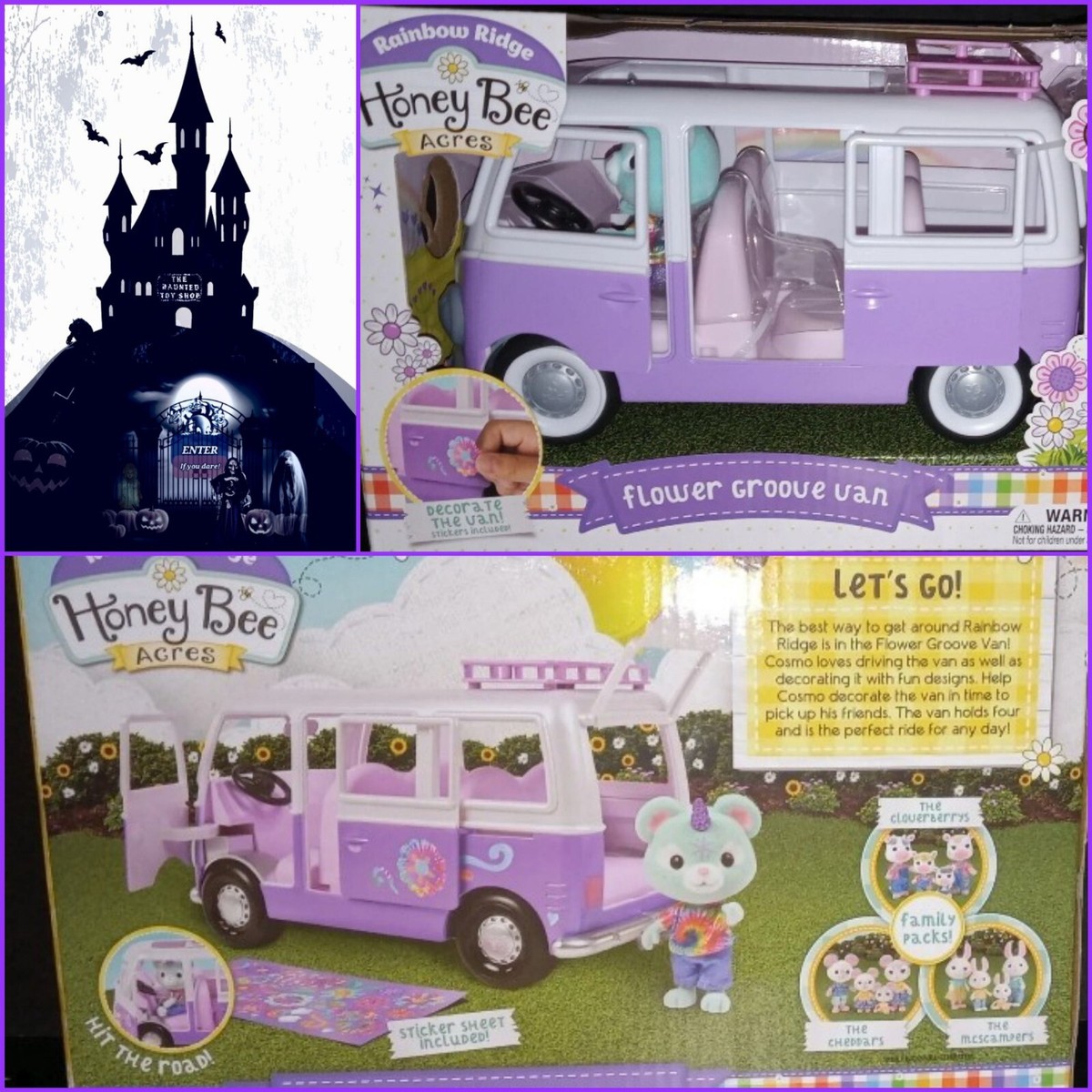 Rainbow Ridge Honey Bee Acres Flower Groove Van (2022