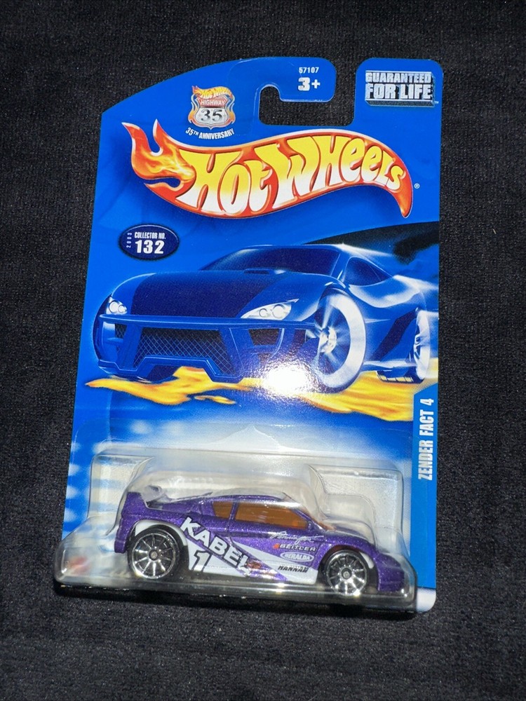 Hot Wheels 2003 Zender Fact 4 #132 Purple