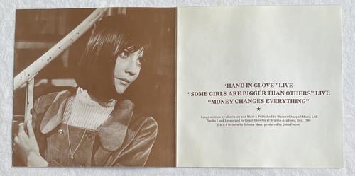 THE SMITHS -There Is A Light- Numbered UK CD Single #1 Includes Rare Live tracks - Picture 5 of 5