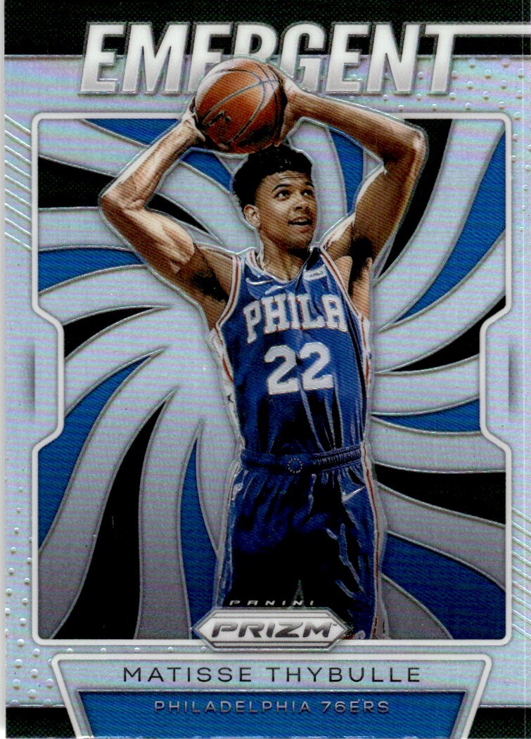 2019-20 Panini Prizm Basketball Card Matisse Thybulle Philadelphia 76ers #18