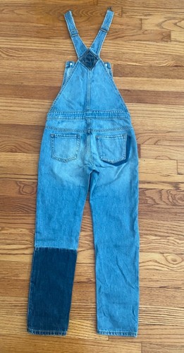 GapKids Girl Denim Overalls Size M (8) New - Picture 5 of 8